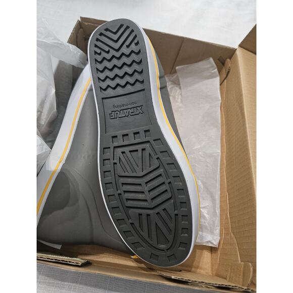 Xtratuf Ankle Deck Boots Gray/Yellow size 10